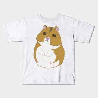 Cute Hamster Drawn Badly Kids T-Shirt